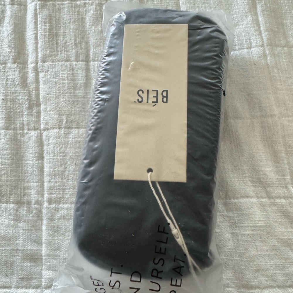 BEIS Black Travel Cord Accessory Case